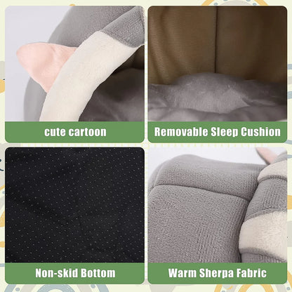 Cat Bed for Indoor Cats (1 Pc)