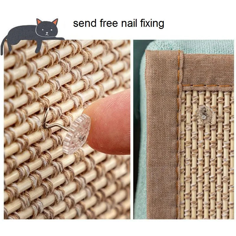 Cat Bamboo Scratcher & Sofa Protector